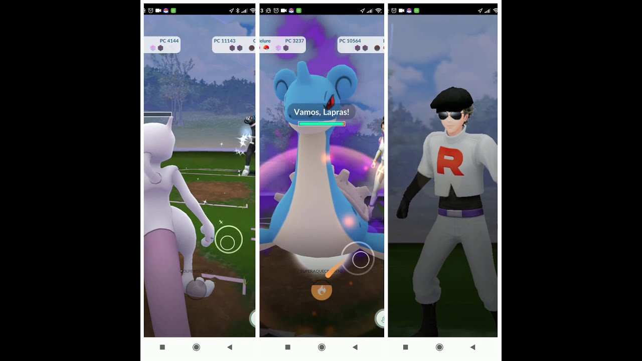 Derrotando Cliff, Sierra e Arlo - Festival de Pokemon Go: Desafio de batalha (Shiny Shadow