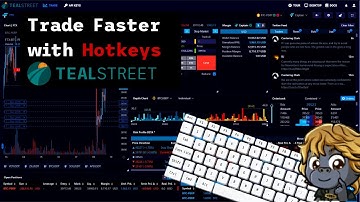 Trade faster with shortcuts? Learn the Hotkeys of Tealstreet!