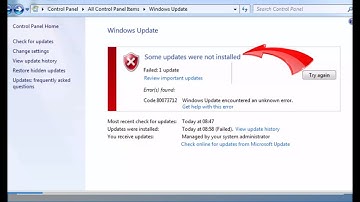 How to Fix Some Update Were Not Installed Error Code 8x80073712 In Windows 10