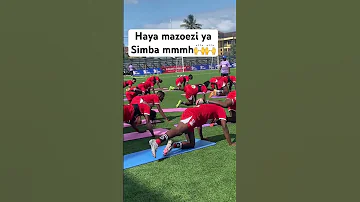 Tazama Walichokifanya Simba Mazoezini Ayomamedia 