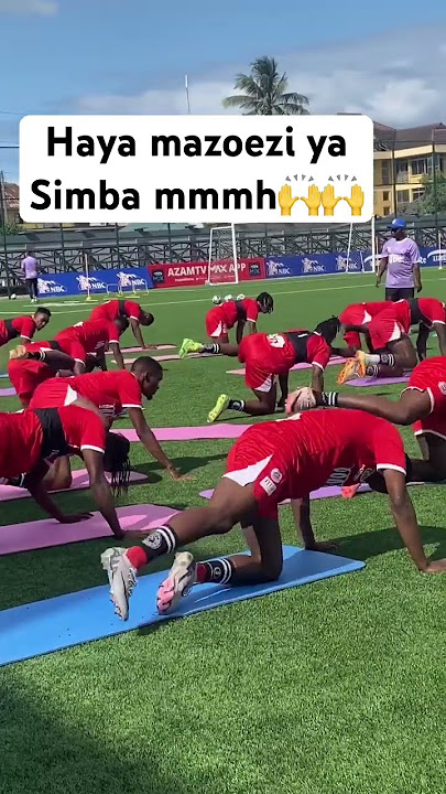 Tazama walichokifanya Simba mazoezini #ayomamedia