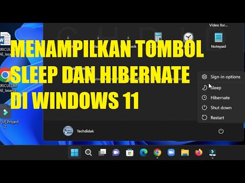 Cara Menampilkan Sleep dan Hibernate pada Start Menu di Windows 11 ...