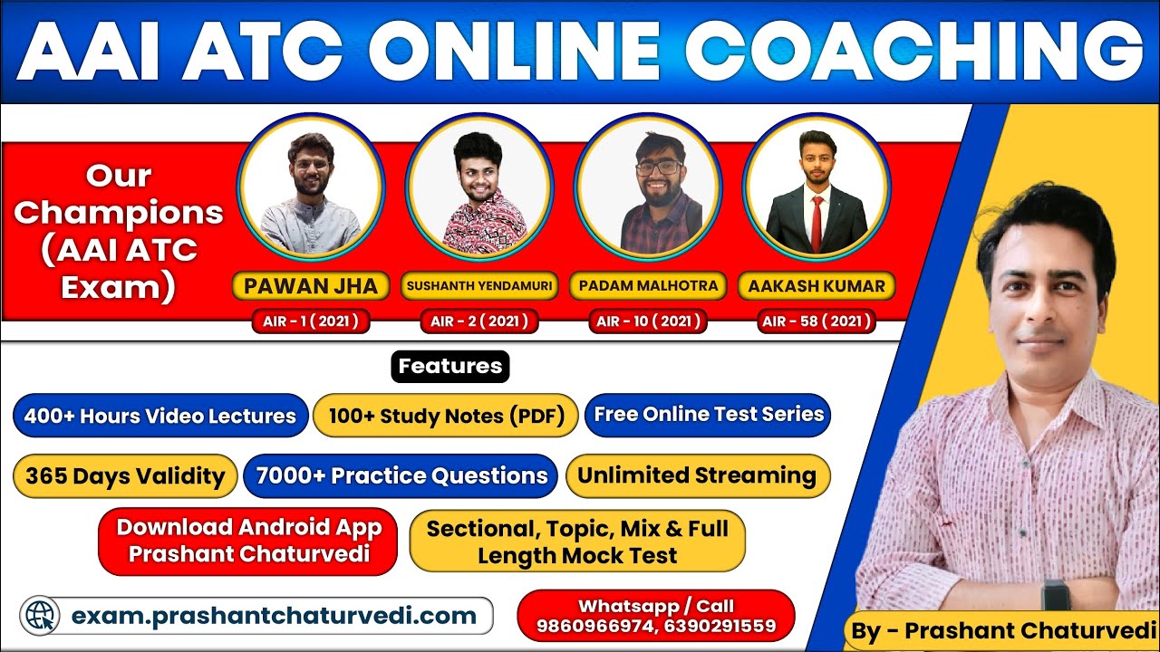 LAUNCHING SAFALTA BATCH: AAI JE ATC ONLINE COACHING | ATC Online Coaching | Start Your Preparation |