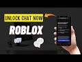How to Unlock Chat in Roblox -  (Face &amp; ID Verification Guide) 💥Roblox New Rules