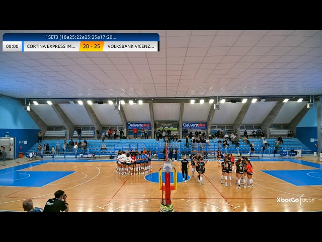 CORTINA EXPRESS IMOCO VOLLEY SAN DONÀ vs VOLKSBANK VICENZA VOLLEY