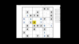 NY Times Hard Sudoku - May 10 2024 (Solution/Walkthrough)