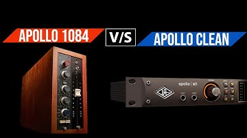 UAD Unison Neve 1084 V/S Clean UAD mic pre | Is there a difference?