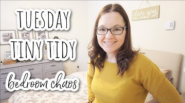 *NEW* QUICK TINY TIDY | TINY TIDY BEDROOM CHAOS | #teamtinytidy