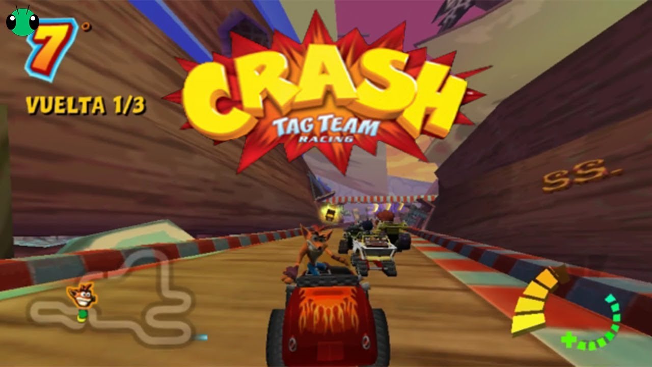 Crash Tag Team Racing - GAMEPLAY DO JOGO DE CORRIDA DO CRASH!! - YouTube