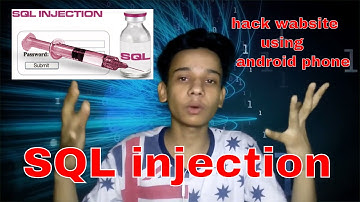 website ethical hacking using with android / sql injection (in hindi)