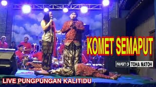 Cak komet pingsan di panggung