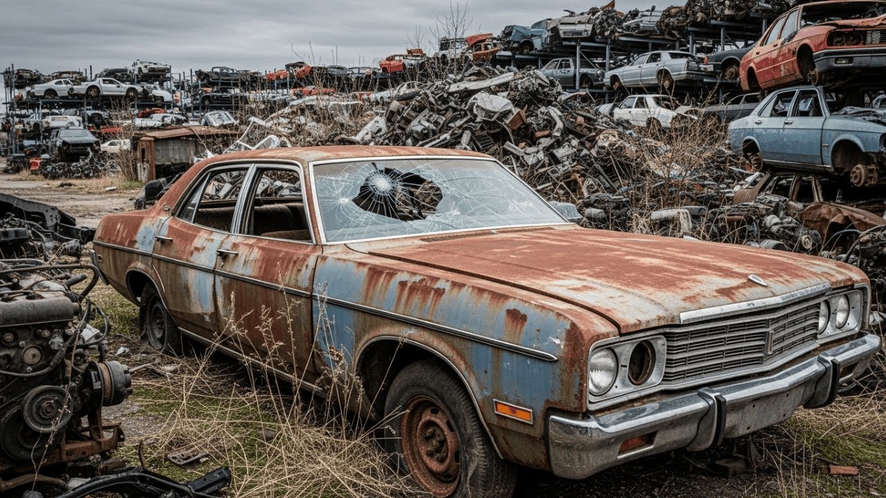 ASMR Car Restoration Full Rust Removal And Satisfying Abandoned Car Repair | Silent Build