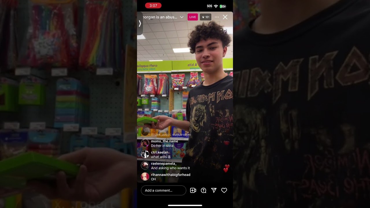 IG live Chris cotter ft Morgan