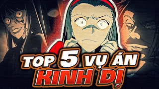 CONAN - HỒ SƠ VỤ ÁN | TOP 5 VỤ ÁN KINH DỊ KHIẾN BẠN SỢ NGÃ NGỬA!