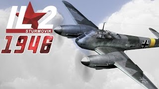 Full IL2 1946 mission: Me410s intercepting a B17 combat wing