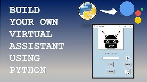 Desktop Virtual Assistant With GUI Using Python | Introduction  Video