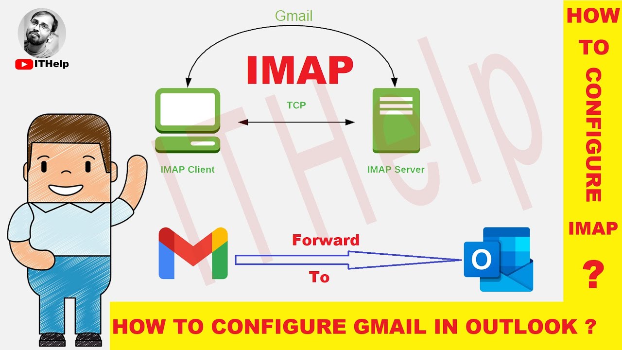 How To Configure IMAP In Outlook 2016 How To Configure Gmail In