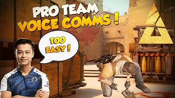 CS:GO - FUNNY PRO VOICE COMMS - BLAST PREMIER SPRING FINALS 2020 TEAMSPEAK!