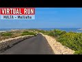 Paradise Bay Beach Run | Running Videos for Treadmill Workout | Virtual Run