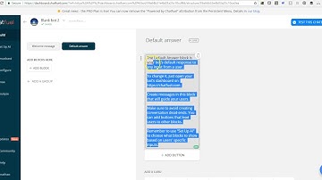 How to create a Facebook Messenger BOT using Chatfuel