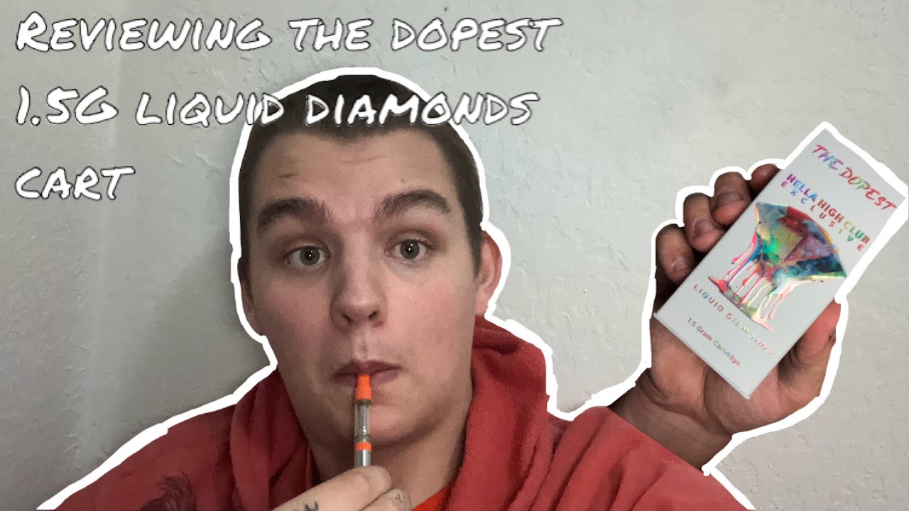 ITS DOPE ASF REVIEWS #1 the dopest shop 1.5 gram hella high club (LIQUID DIAMONDS!!!)