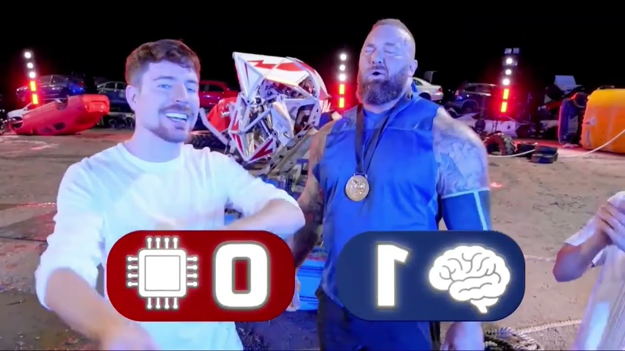 World's Fastest Man vs Robot: Who Wins the Ultimate 100m Sprint Showdown? 😱⚡