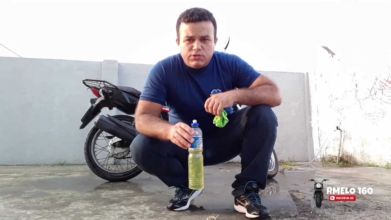 COMO LAVAR A MOTO - DETERGENTE NÃO MANCHA. - YouTube