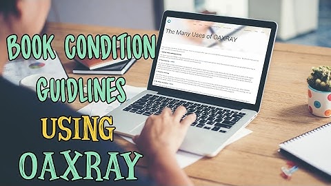Book Condition Guidlines for amazon fba sourcing using Oaxray for online arbitrage  for fba