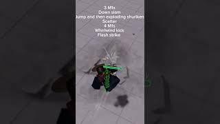 The strongest battleground(modern ninja combo)