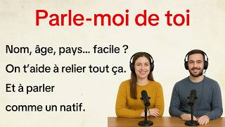 Introduce Yourself in French (Parle-moi de toi) | Slow French Conversation Practice for Beginners