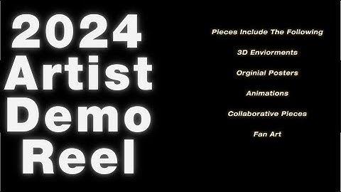 Tech/Environmental Artist Demo Reel 2024