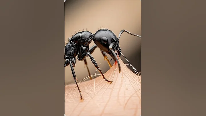 Amazing Close-Up of an Ant’s Face 🐜