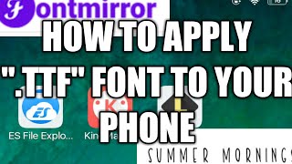 How To Apply ".ttf" Font To Your Phone screenshot 2