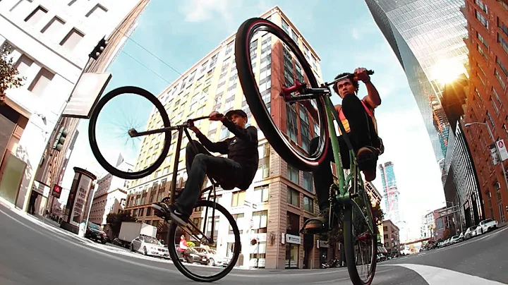 Fixed Gear Freestyle - Andy Sparks & Mike Chacon -...