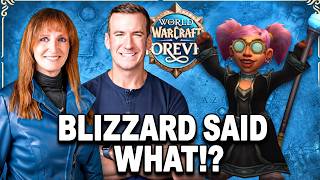 Blizzard Devs Just Dropped A Major Panel About WoW: Forever Update