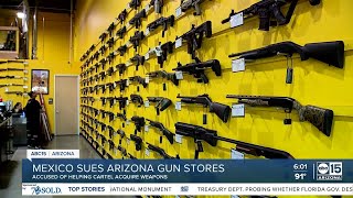 Mexico files second lawsuit against arms dealers in US, including 5 in Arizona