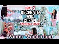 MAJOR CHRISTMAS CLEAN + DECORATE 2020 PART 2! ALL DAY DECORATE WITH ME + CLEAN WITH ME!