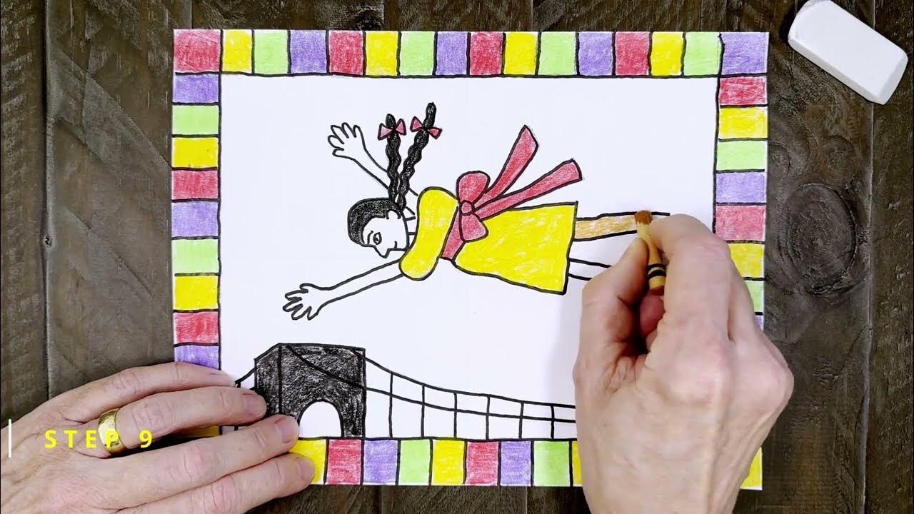How to draw like faith ringgold youtube
