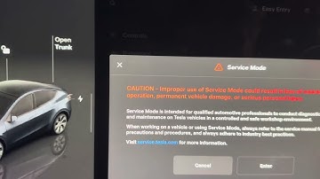 How to reinstall software on a Tesla.