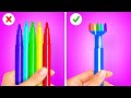 20+ Life-Changing Art Hacks, Painting Ideas & Awesome Crafts For PARENTS AND KIDS