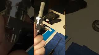 Petcock replacement on 1996 Dyna Wide Glide.