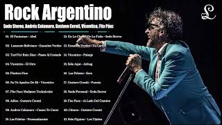Soda Stereo, Andrés Calamaro, Gustavo Cerati, Vicentico Rock Nacional Argentino de 70 80 90