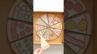 Slice of Math &amp; Pizza Fun! 🍕 #learningthroughplay #toddleractivities #kidsactivities