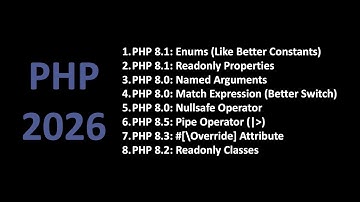 تطور لغة PHP: شرح أقوى الميزات الحديثة حتى إصدار 8.5