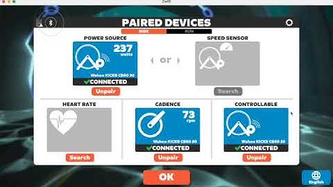 Zwift - Activating ERG Mode