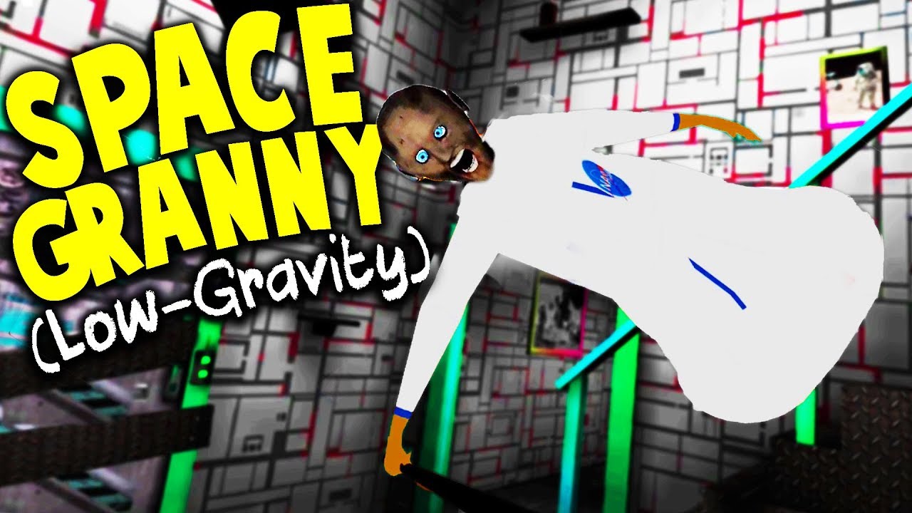 roblox download Granny Can *FLY* (Hilarious Low-Gravity Fun!) | Space Granny