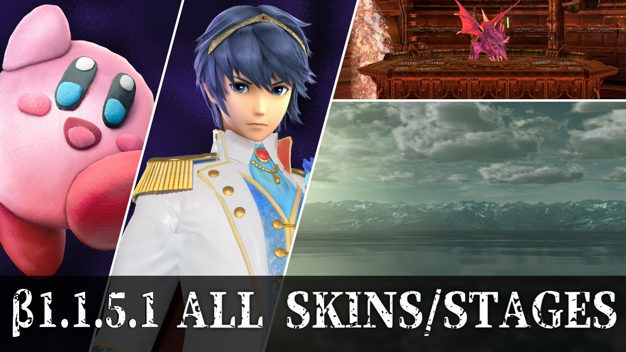 [SSBU Mod] All Skins and Stages in ZMSPECIAL β1.1.5.1 YouTube