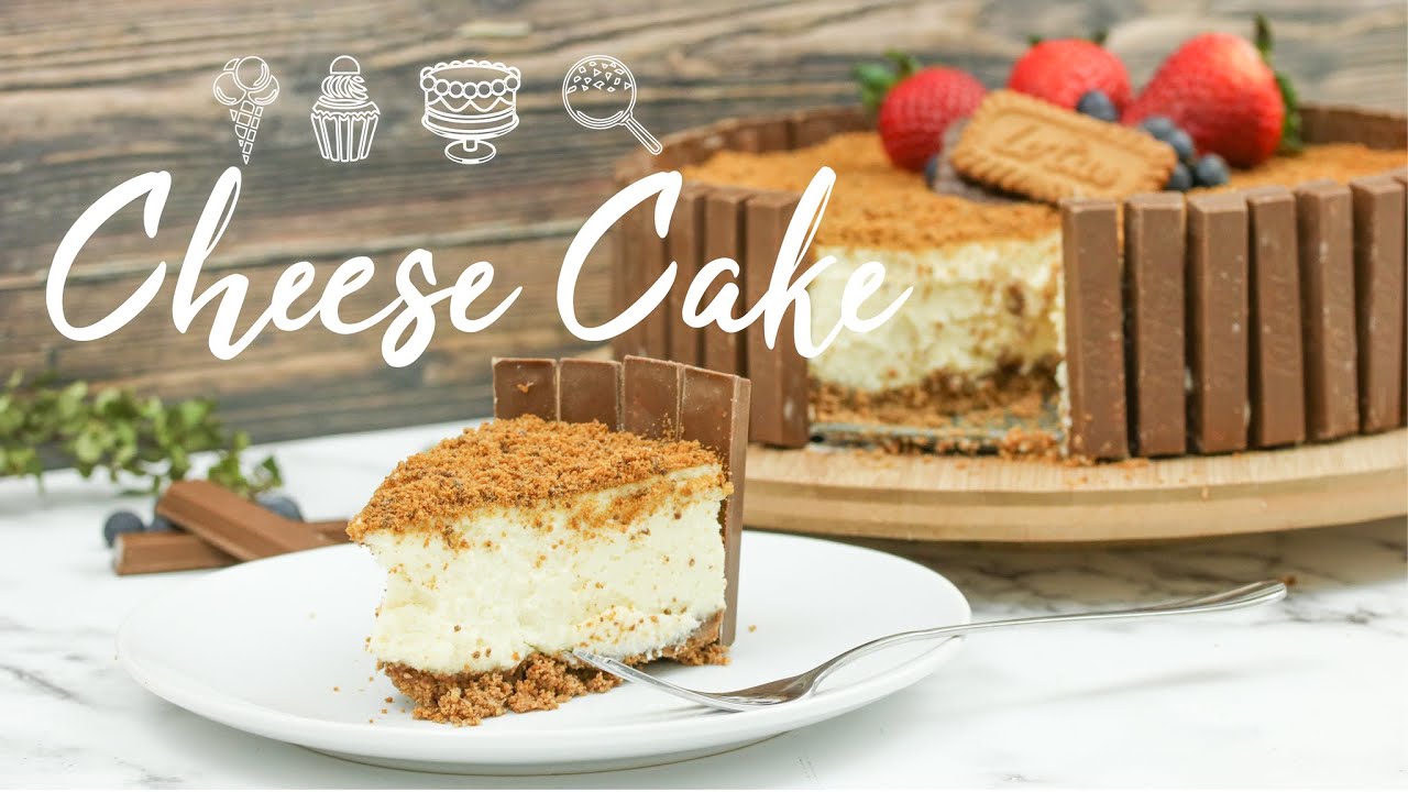 How to make the BEST Creamy Cheesecake | Creamy KitKat CheeseCake | Cravings