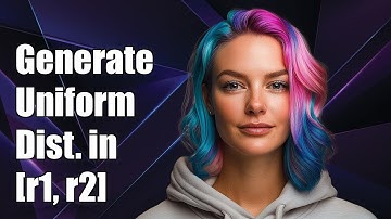 How to Generate Uniform Distribution in Range [r1, r2] with PyTorch