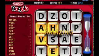 Scrabble Boggle Gameplay Tutorial WorldWinner Cash Games as Featured on PopCap screenshot 1